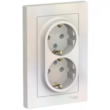 Розетка Schneider Electric SE AtlasDesign 16А Pearl SE ATN000424