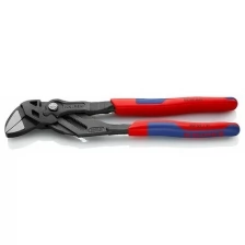 Переставные клещи-ключ Knipex 52 мм (2"), 250 мм, серые, 2-к ручки, подвес KN-8602250SB