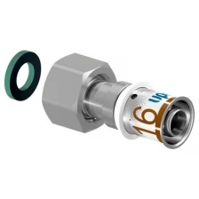 Штуцер Uponor S-Press Plus 20-G1/2"НГ с накидной гайкой