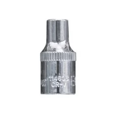 114606 Головка торцевая 1/4"DR, внешний TORX®, Е6