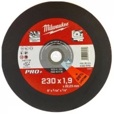 Отрезной диск PRO+ (230х22.2х1.9 мм) Milwaukee 4932451490